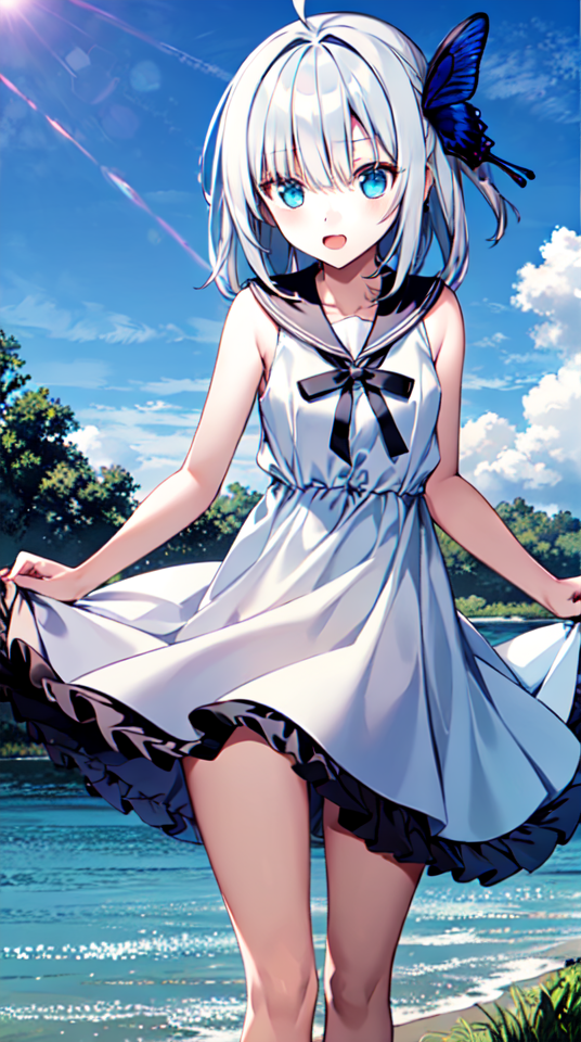 02182-1819191770-ginka,1girl, suspender skirt,,outdoors,A Green Hill Far Away,beautiful detailed sky, beautiful detailed water,dress,sailor colla.png